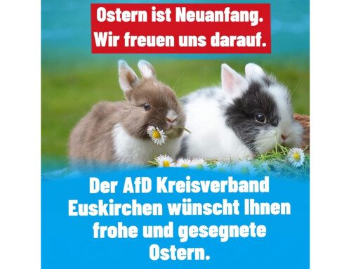 Frohe Ostern, liebe Unterstützer!